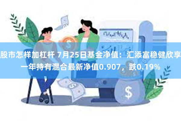 股市怎样加杠杆 7月25日基金净值：汇添富稳健欣享一年持有混合最新净值0.907，跌0.19%