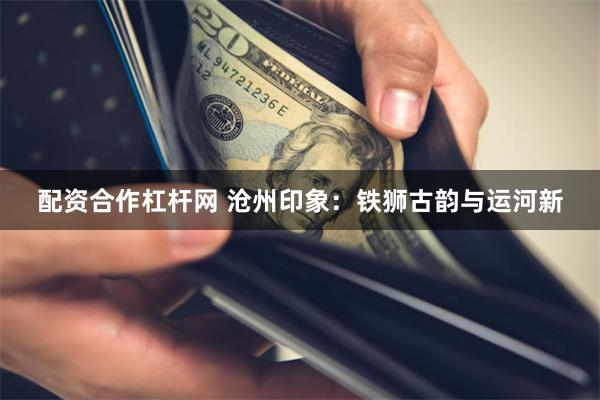 配资合作杠杆网 沧州印象：铁狮古韵与运河新