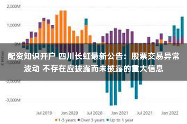 配资知识开户 四川长虹最新公告：股票交易异常波动 不存在应披露而未披露的重大信息